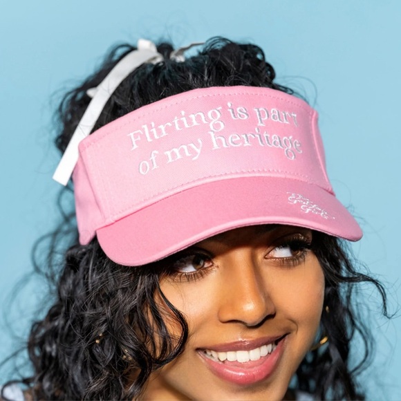 Cakeworthy X Golden Girls Pink Visor - Picture 3 of 5